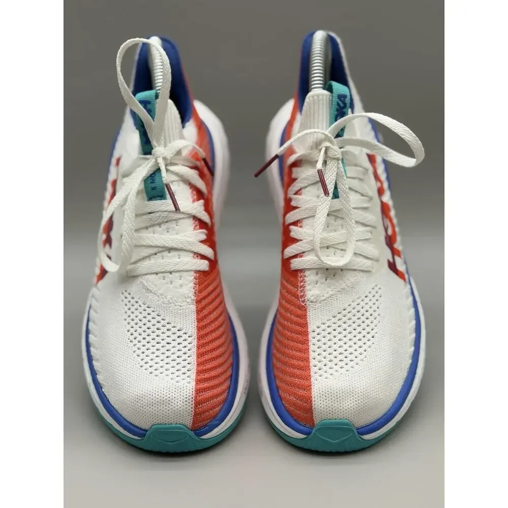 HOKA Womens Carbon X 3 'White Flame' Running Shoes Size-7B